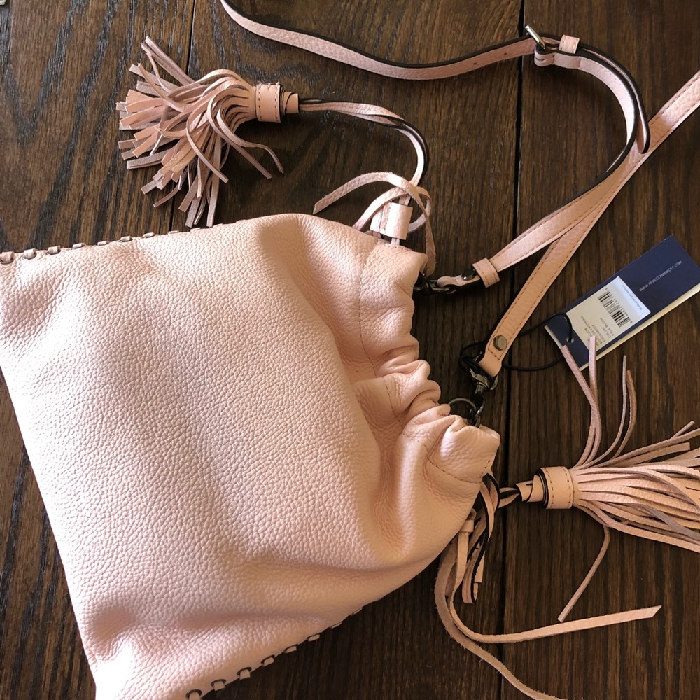 HOST PICK!!! NWT Rebecca Minkoff Pink Fringe Crossbody
